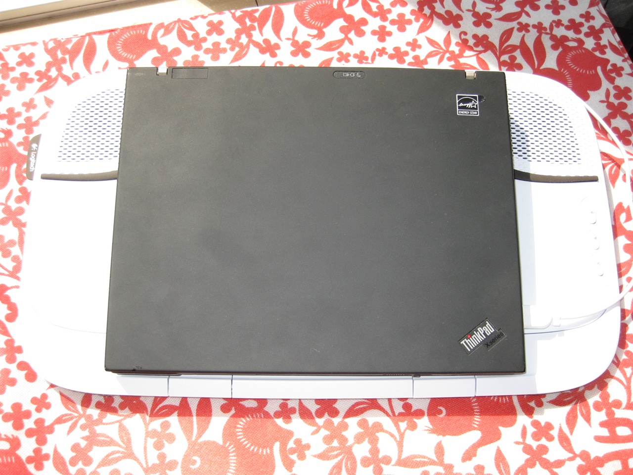 ��ů�����˸���ı���ɢ�Ȱɡ�Logitech Speaker Lapdesk N550.��������