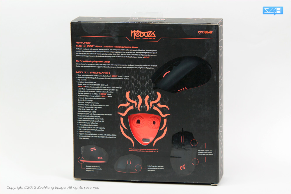 [EG]��ɫװ��������ɯ�����ӡ�����EpicGear EG Meduza Gaming Mouse