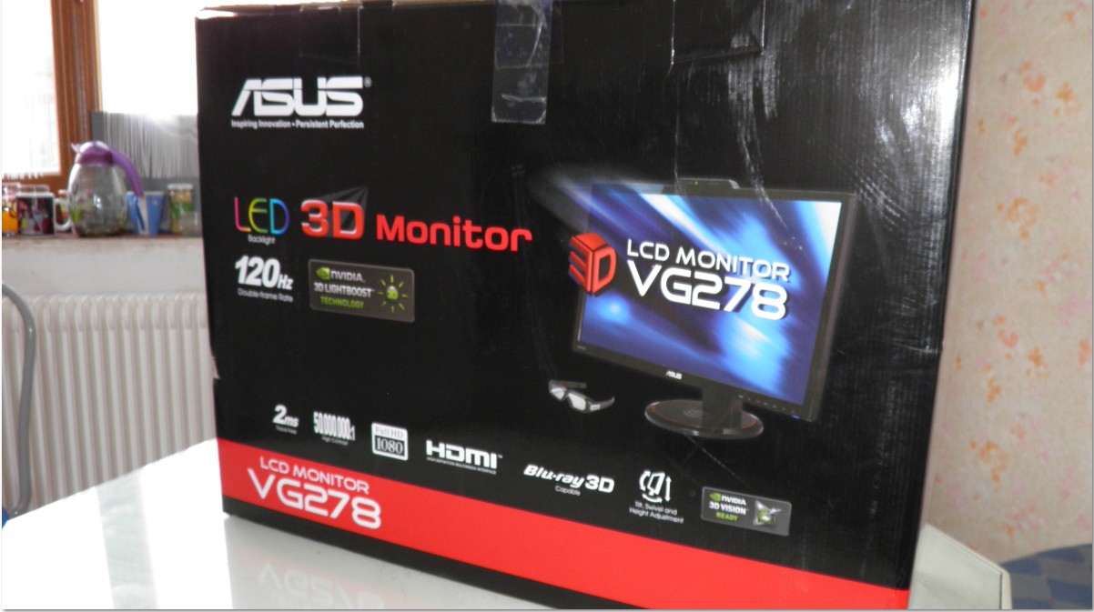 ���ڵ�������NV ����ASUS VG278H 3D��ʾ������