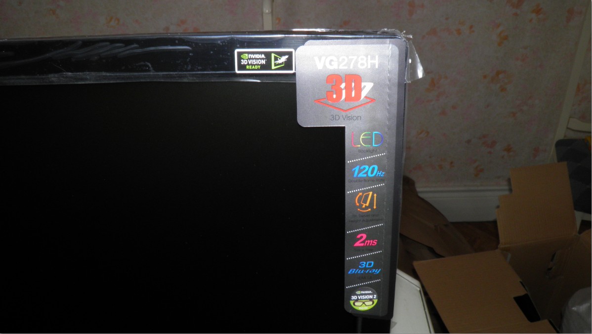 ���ڵ�������NV ����ASUS VG278H 3D��ʾ������