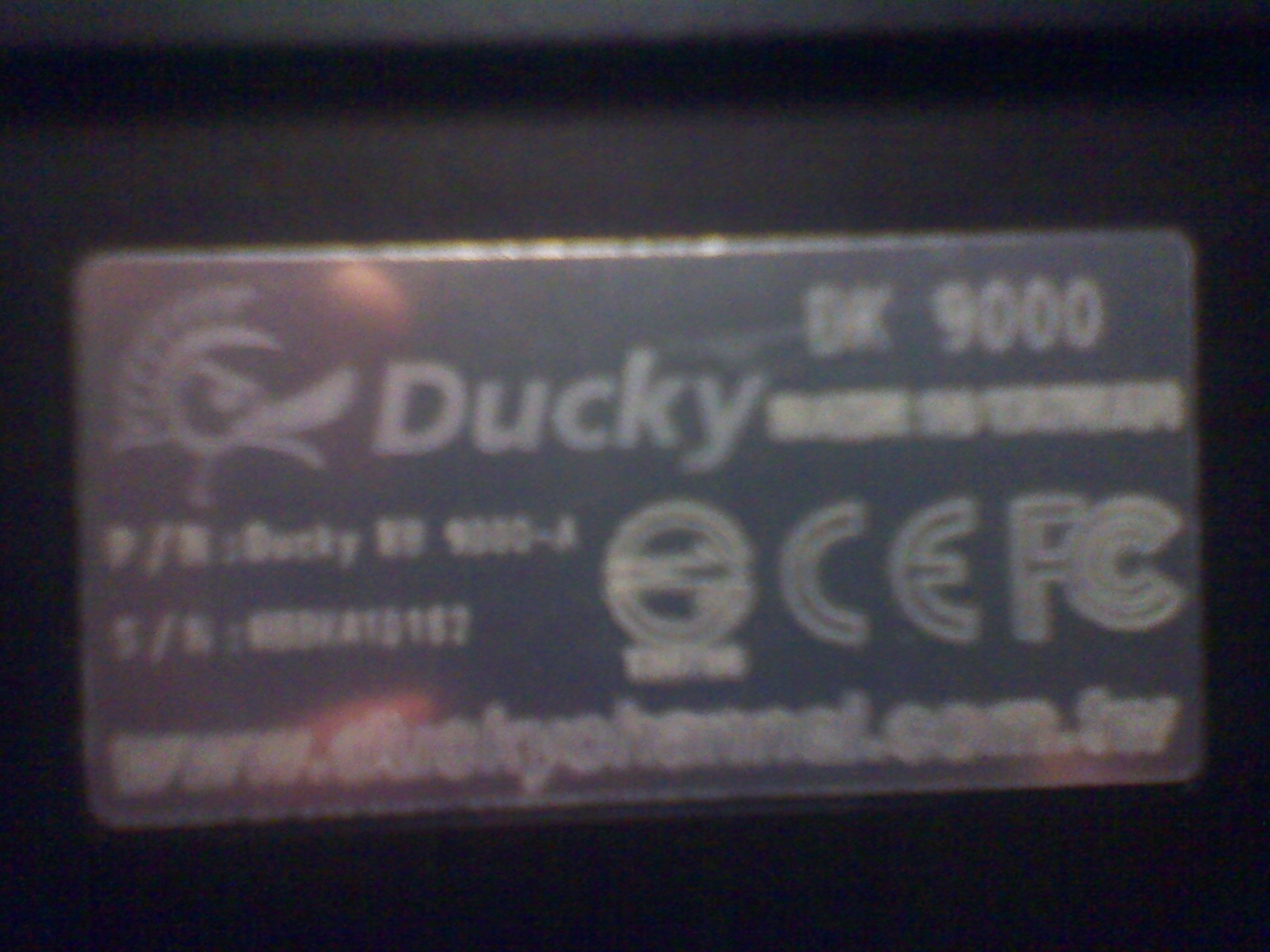 �����ۡ����Ϻ���ducky9000ABS�ں�