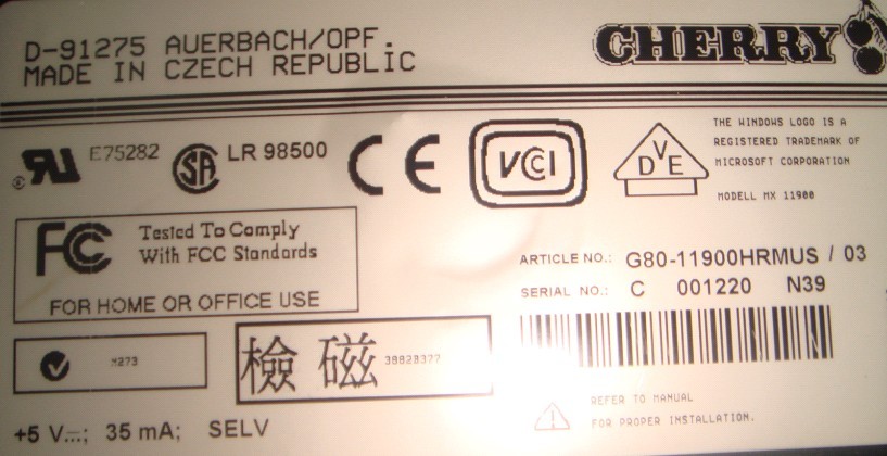 ����ͼ~~Cherry ��е����G80-11900 ~~������