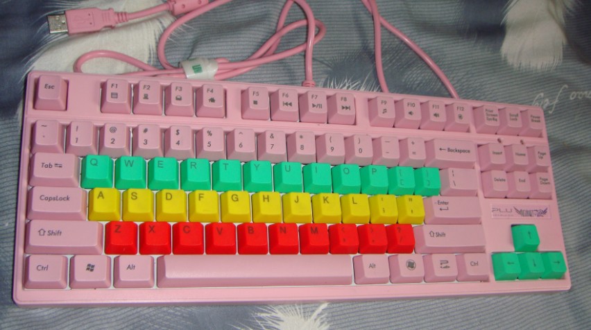 PLU 87��ɫ����+PBT���ʼ�ñ