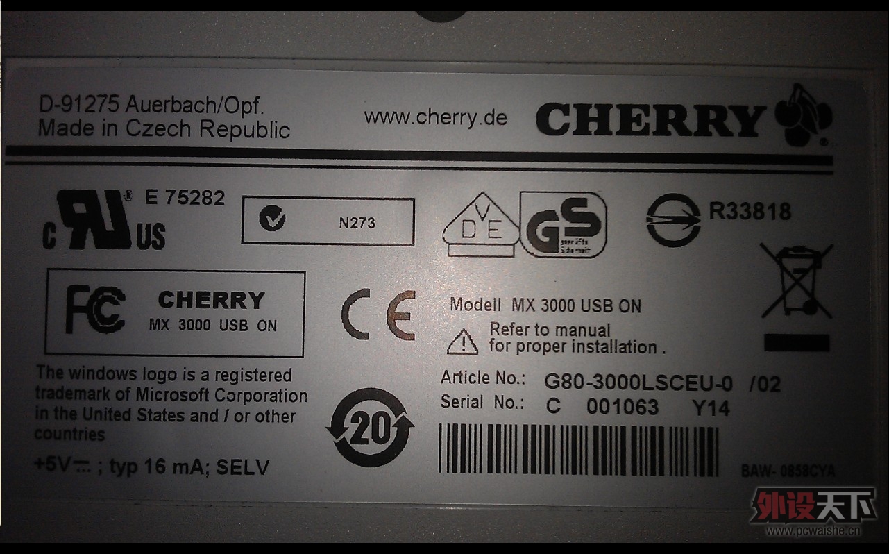 Cherry G80-3000��ɫ������~~~~~~