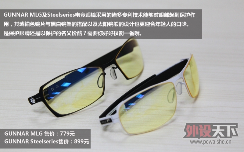 �Ա����������� GUNNAR MLG&Steelseries�羺ϵ�й�ѧ�۾� ��������ͼ��