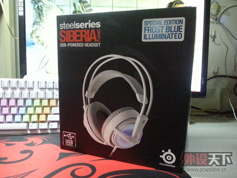 v2˪֮áLove me doSteelSeries Siberia v2 Frost Blue