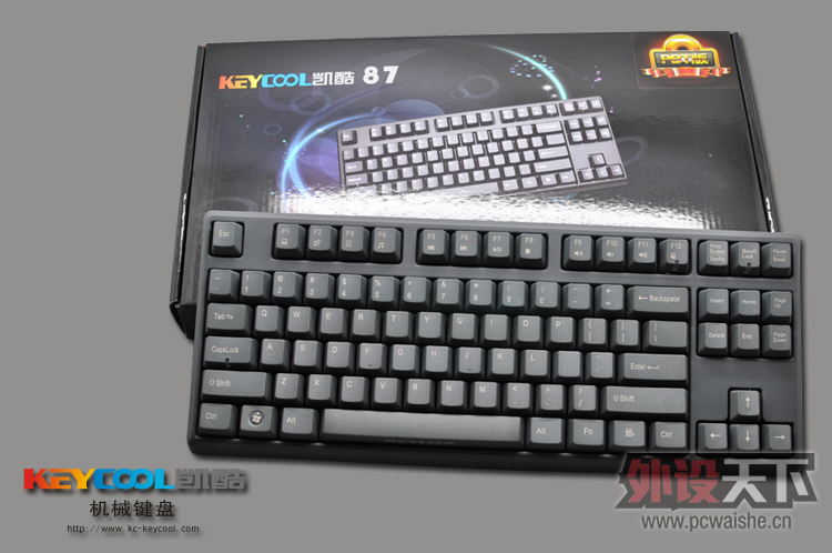 KEYCOOL����87��PBT����ɫ��ȫ�޳��е�����������´�ͼ�ع�