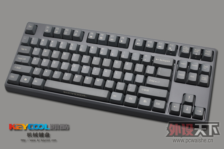 KEYCOOL����87��PBT����ɫ��ȫ�޳��е�����������´�ͼ�ع�