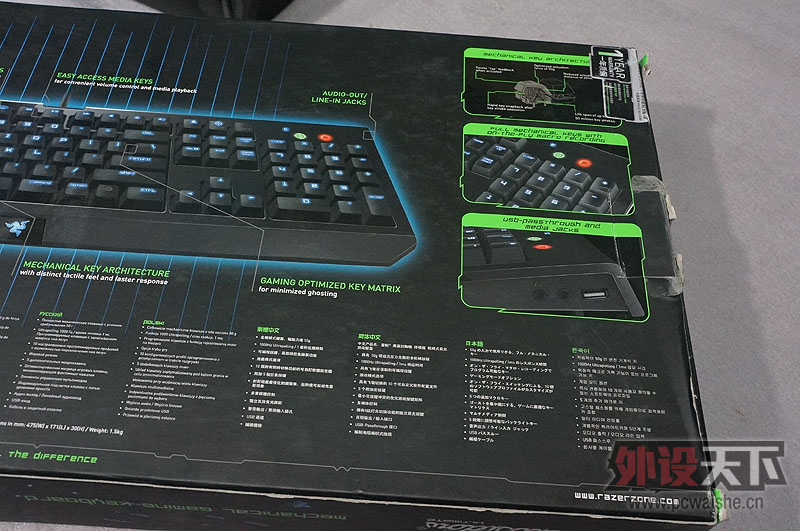 ���ѳ����������˴�������RAZER�ڹѸ��ռ��� mac�� ��ɫ������� 9.9����600Ԫ