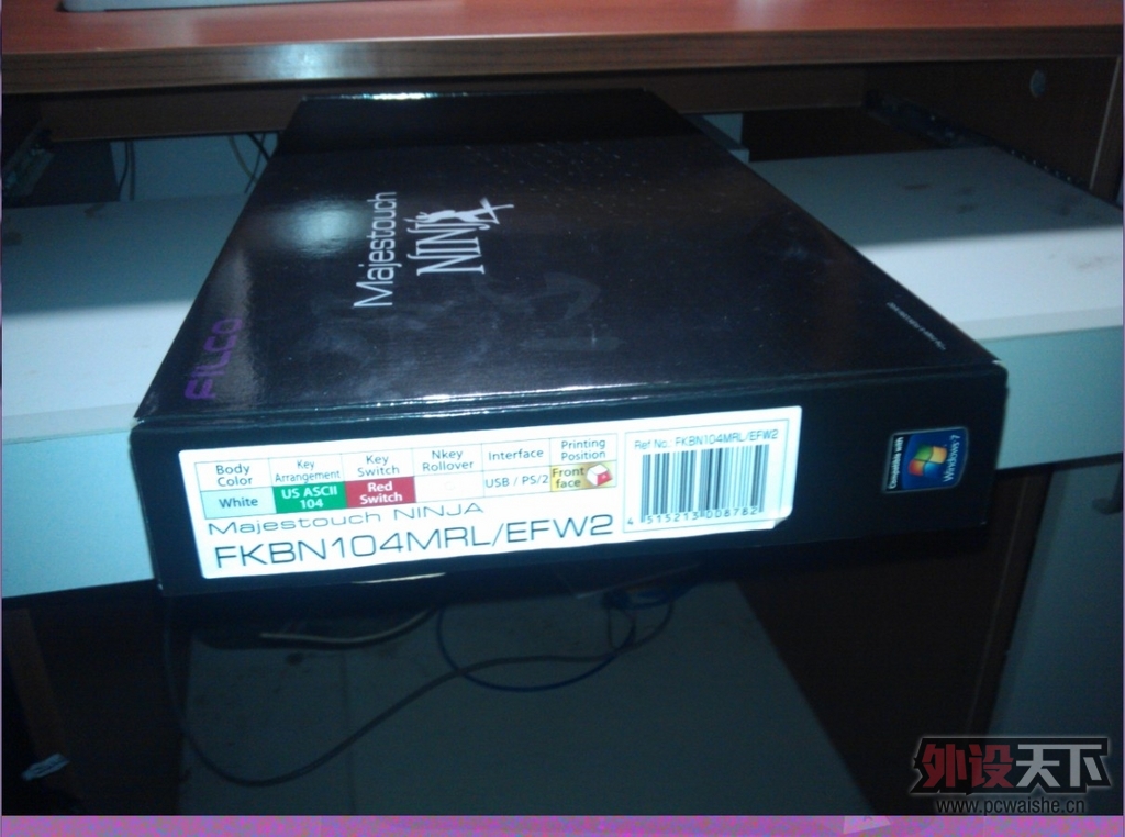 Filco����104����ɫ��������--���һ��û����������ᣬ�����˰׺�ײ������Ӱ~