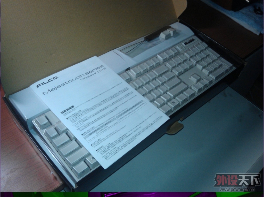Filco����104����ɫ��������--���һ��û����������ᣬ�����˰׺�ײ������Ӱ~
