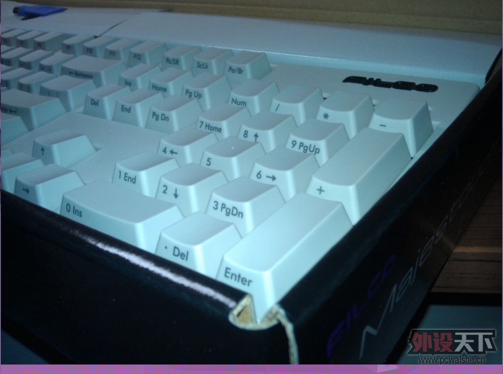 Filco����104����ɫ��������--���һ��û����������ᣬ�����˰׺�ײ������Ӱ~