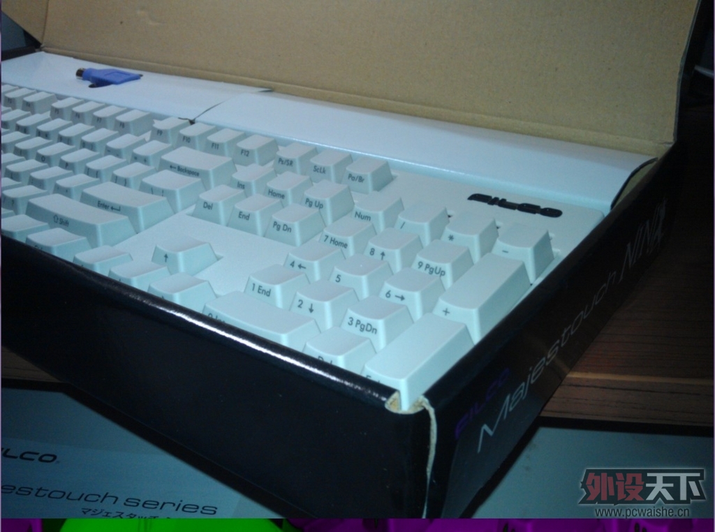 Filco����104����ɫ��������--���һ��û����������ᣬ�����˰׺�ײ������Ӱ~