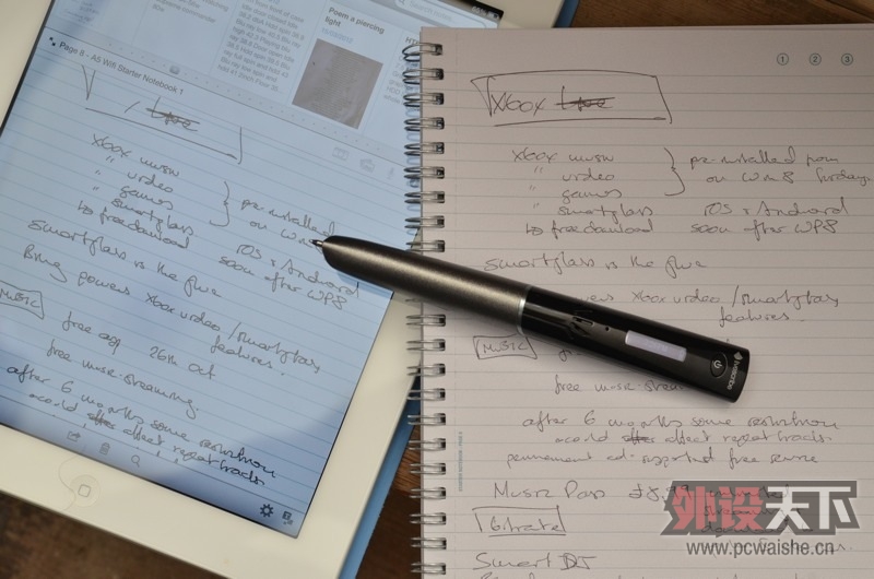 ��������Ǭ����Livescribe Sky pen���ⷭ��