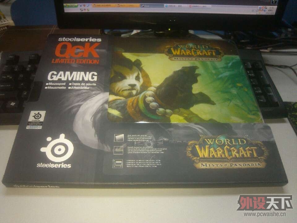 �����ݡ����ѳ���SteelSeries QCK��è��֮��������+ ��ɫKinzu=180����