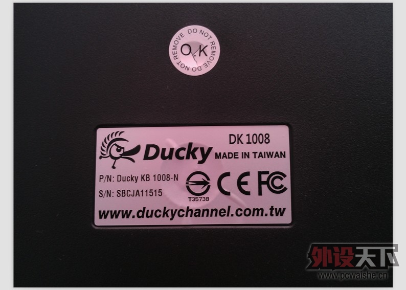 ������Ѽ��DUCKY 1008xm�� ������
