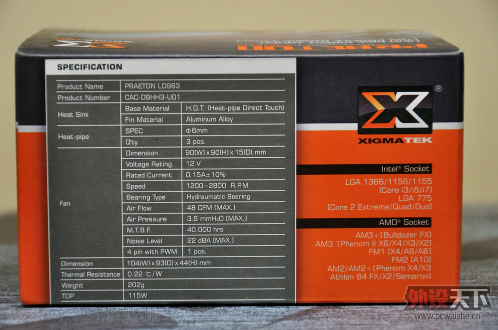 ����衿HTPC CPUɢ����С��ϵ������ڶ�����44���׳���������LD963������� ��ת��