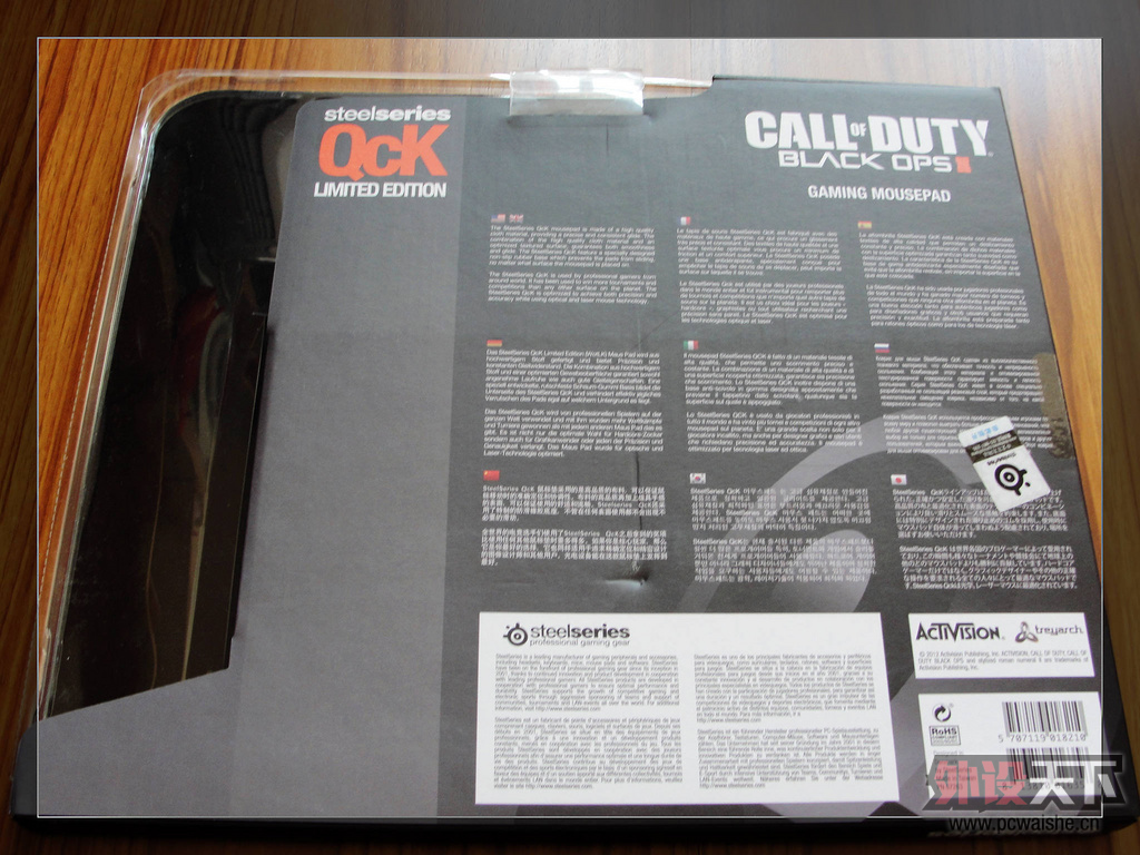 ϵġCOD---COD汾SteelSeries Sensei RAW+Qck