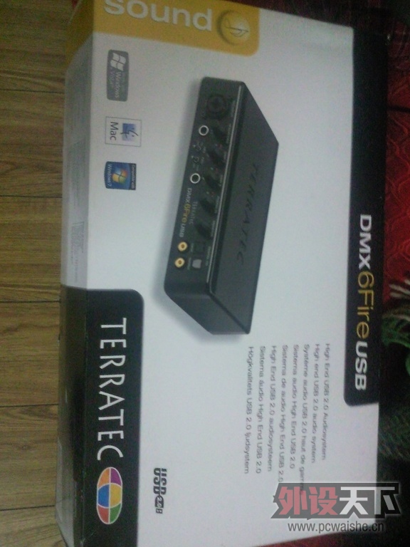 ���人���¹�̹�ˣ�TerraTec��DMX 6fire USB ����USB���� 99��1250����