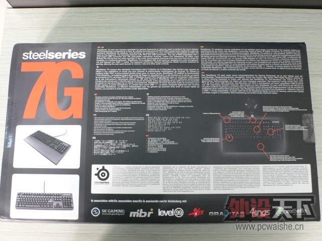 ��Pioneer�١�Steelseries 7G Pro GAMING ���Ӿ�����е����