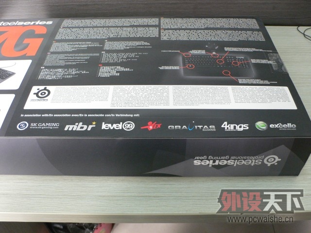 ��Pioneer�١�Steelseries 7G Pro GAMING ���Ӿ�����е����