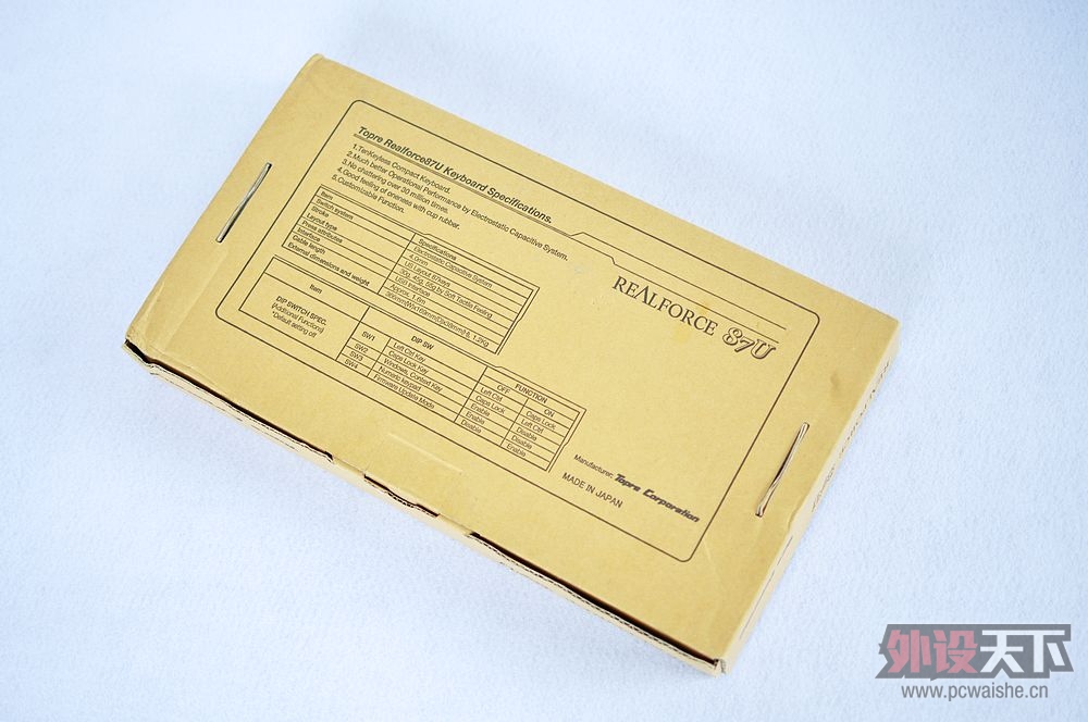 ��Ҷ�˵Realforce�����������գ���������˵Realforce���Ƿ��յĿ�ʼ��RF 87UBС��