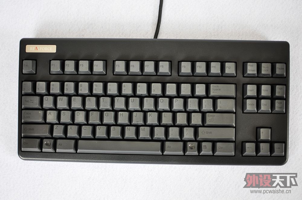 ��Ҷ�˵Realforce�����������գ���������˵Realforce���Ƿ��յĿ�ʼ��RF 87UBС��