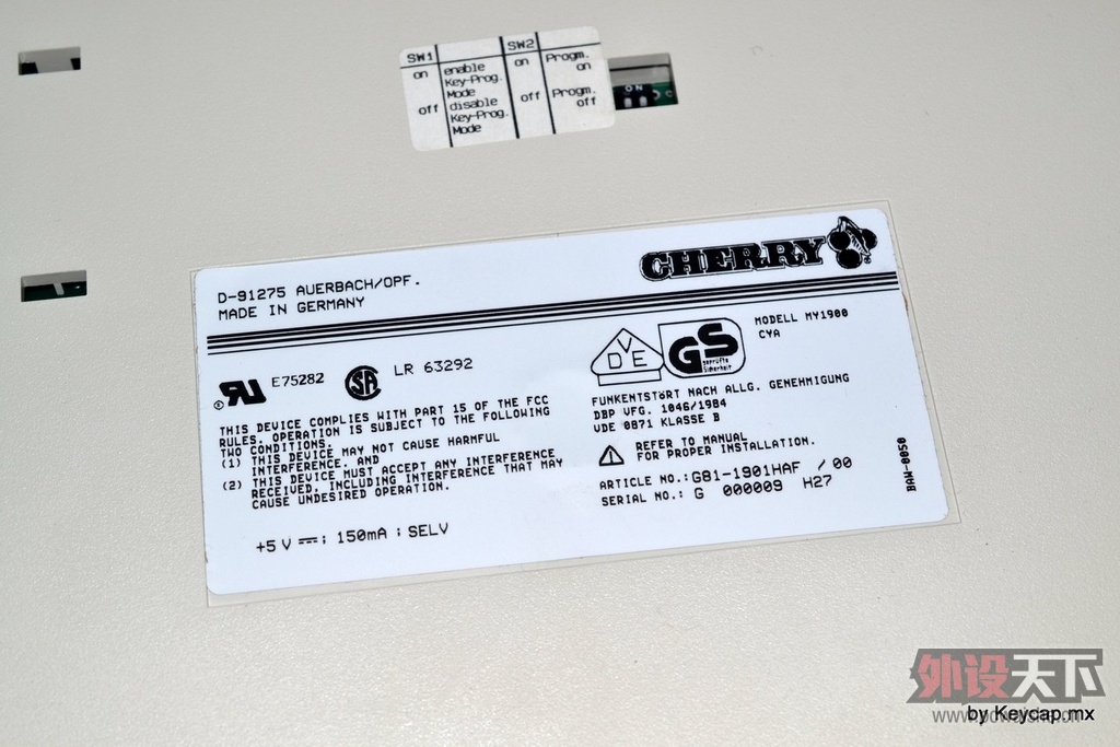 Cherry ���µĿɱ�̼���֮ 19xx ÿ��64�ַ��������