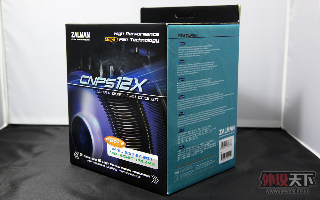 ���������� ˫�����ȹ� Zalman CNPS12Xɢ���� ������������
