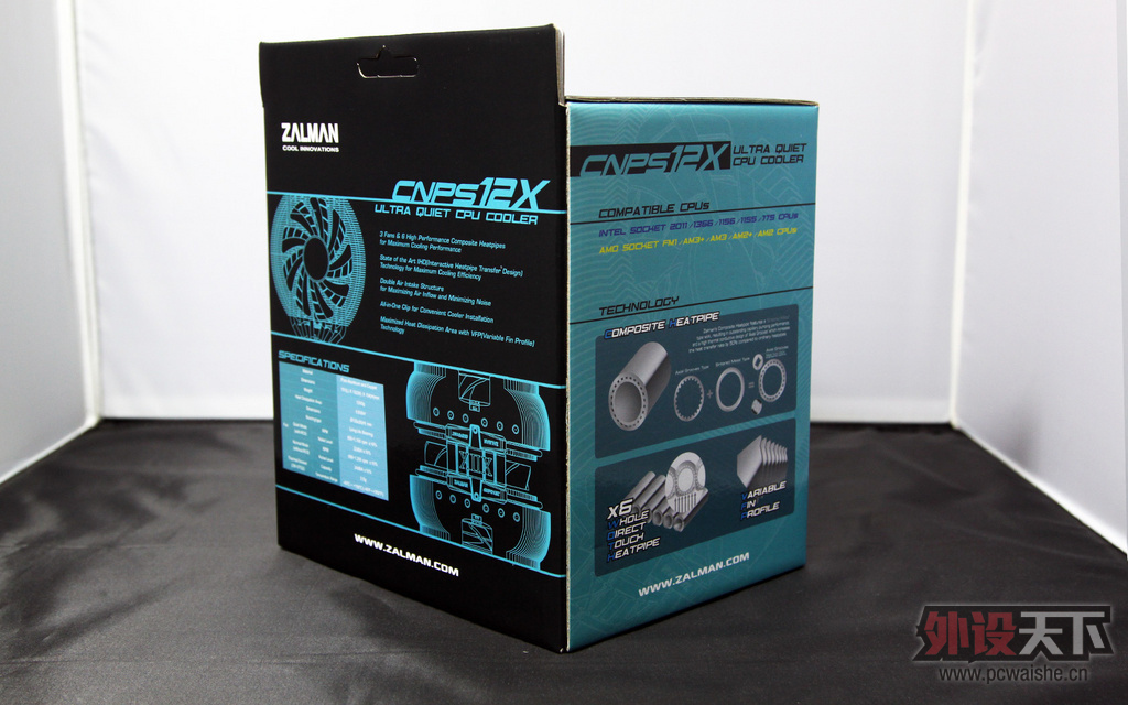 ���������� ˫�����ȹ� Zalman CNPS12Xɢ���� ������������