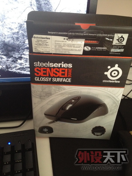 [����][���׳ɹ�]����SteelSeries��� Sensei RAW ����� 9.5�� 260��SF