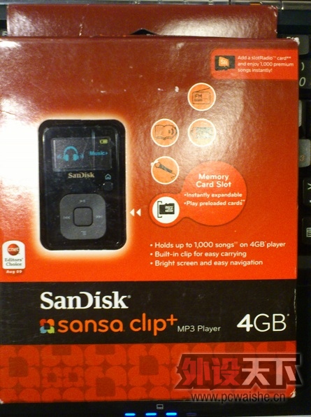 ����SanDisk Sansa Clip+ 4GB MP3������������������һ����250���㻧����