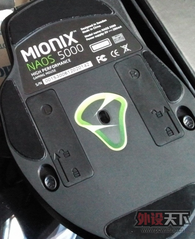 ���Ϻ���Mionix Naos����Ժ�ڵ�5000 95���� 500������