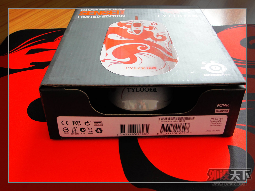 ���š��й��硱---�� SteelSeries�����»ս��������Sensei RAW���