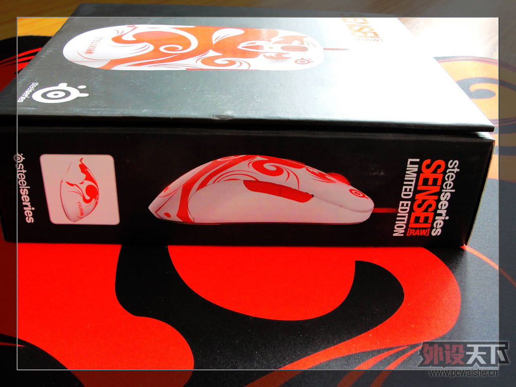 ���š��й��硱---�� SteelSeries�����»ս��������Sensei RAW���