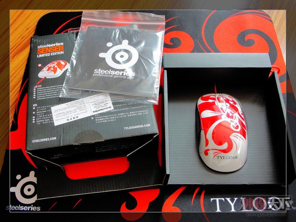 ���š��й��硱---�� SteelSeries�����»ս��������Sensei RAW���