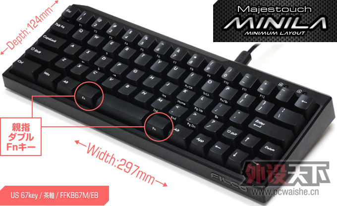 ��Filco���ͺš�Majestouch MINILA ����ϸ�ڡ�����+������
