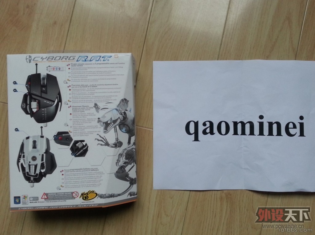 ճ лƷ Saitek ѿ RAT5 Ϸ  9.5¡