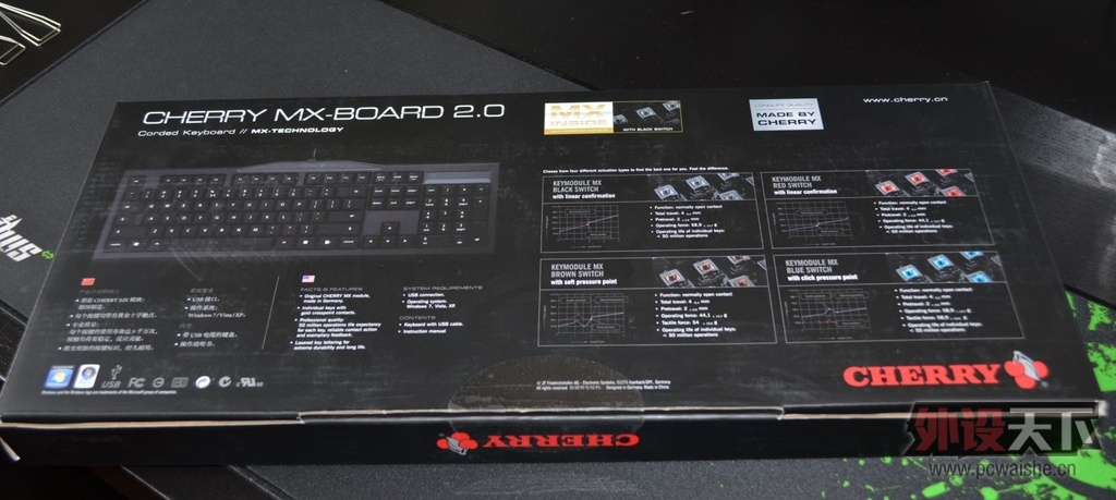[��Ʒ�׷�����]Cherry MX-Board 2.0����+KC104Bԭ���߶ȼ�ñ�������