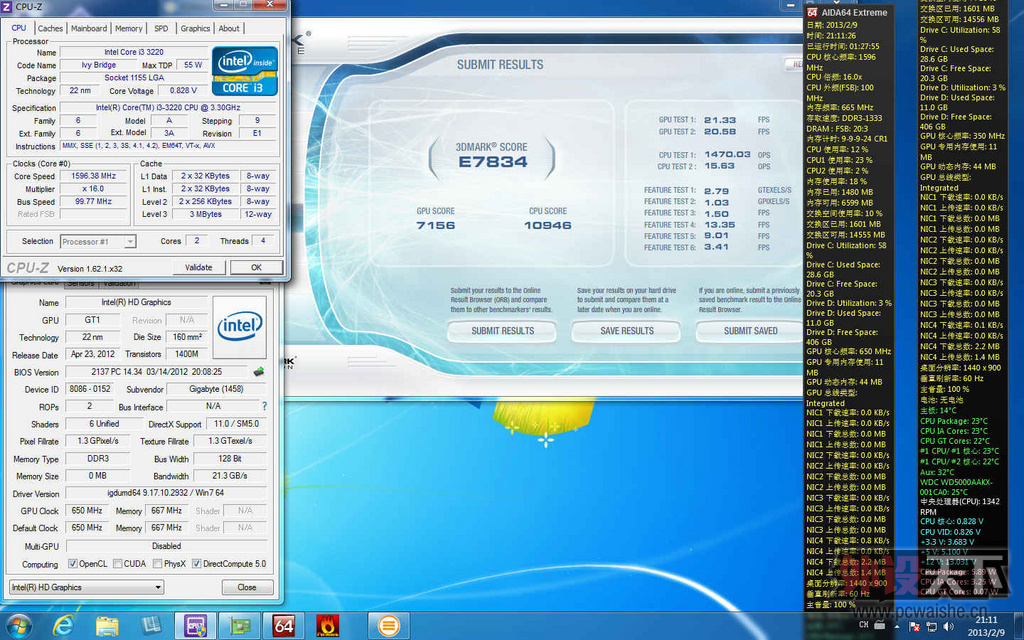 衿22NMеͶCPUINTEL I3 3220