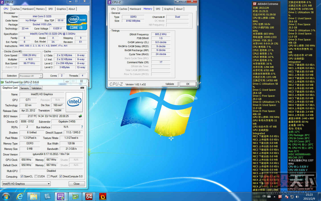 衿22NMеͶCPUINTEL I3 3220