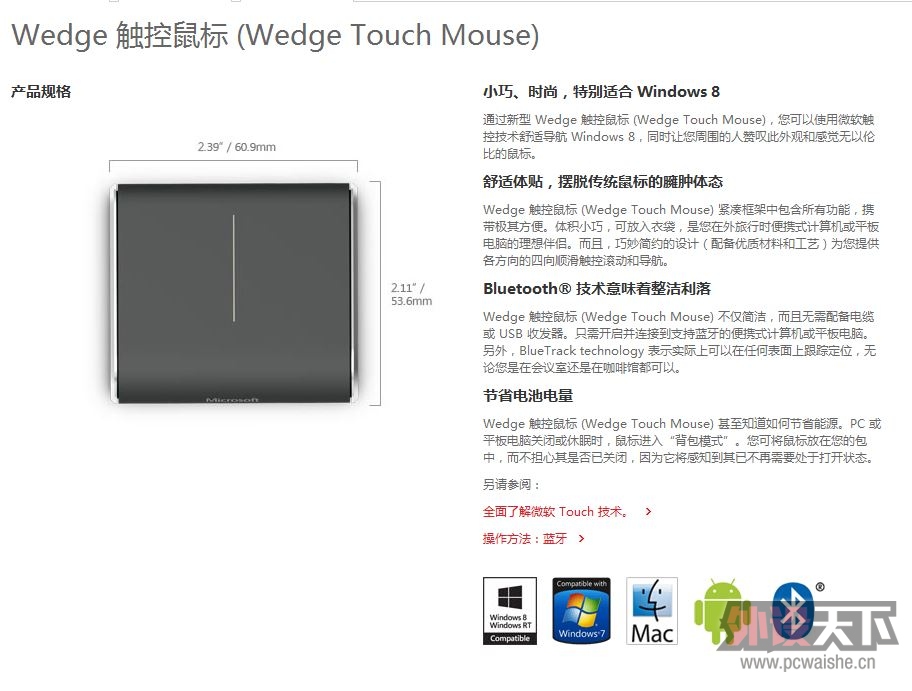 Wedge  (Wedge Touch Mouse)Сɡʱ.ر