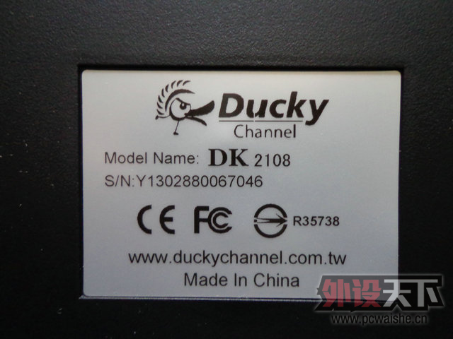 һֻСѼ԰-------DuckyħѼDK2108ʹøܼ