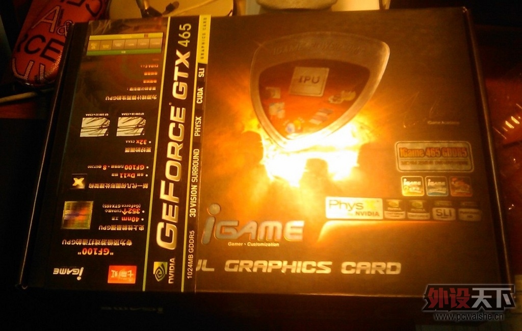 �߲ʺ�GTX465 1G DDR5 ��˵ȫ 500Ԫ��