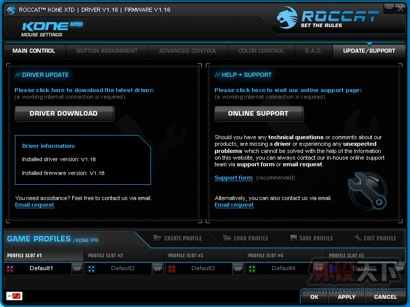 ��ƫ�� ROCCAT KONE XTD��Ϸ��� �������²������
