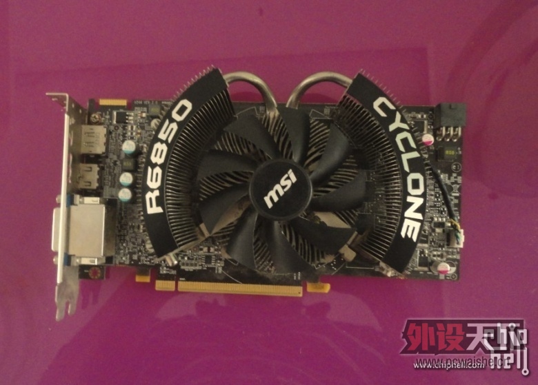 ������������������΢��6850 1G GDDR5 cyclone pe
