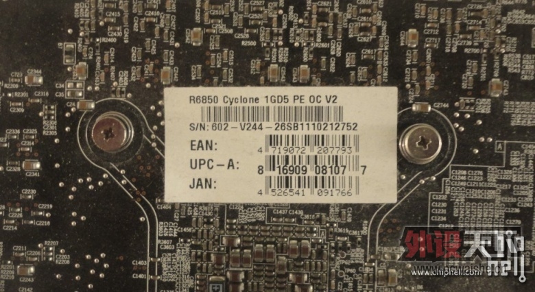 ������������������΢��6850 1G GDDR5 cyclone pe