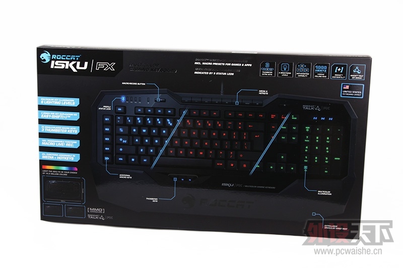 ����ROCCAT ISKU FX��Ϸ���� ��������ȫ������