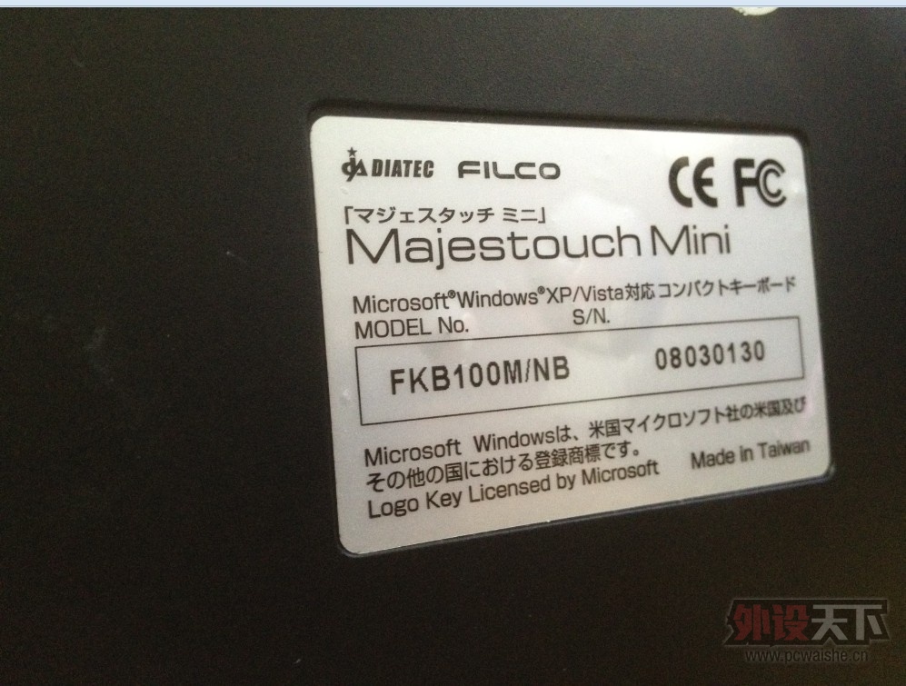 �����ݣ������̣�FILCO MINI 8������