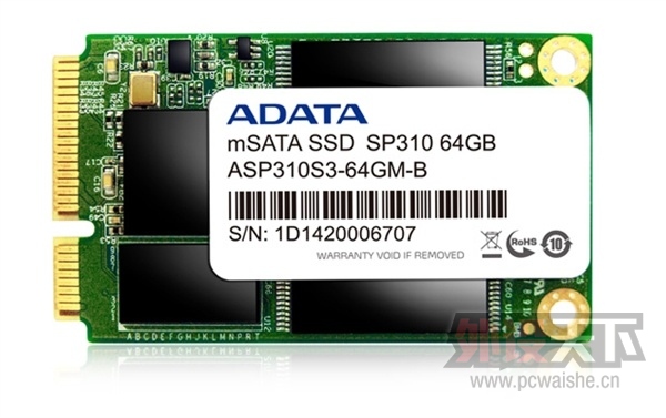 ֧��SRT ������SP310 mSATA SSD